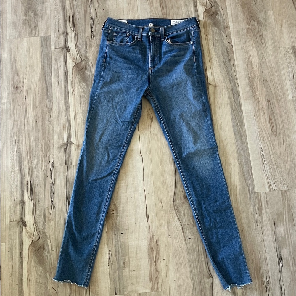 rag & bone Women's Skinny Jeans in Blue